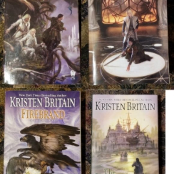 DAW Other - 4 fiction stories by Kristen Britain, epic fantasy, trade paperback, hard cover